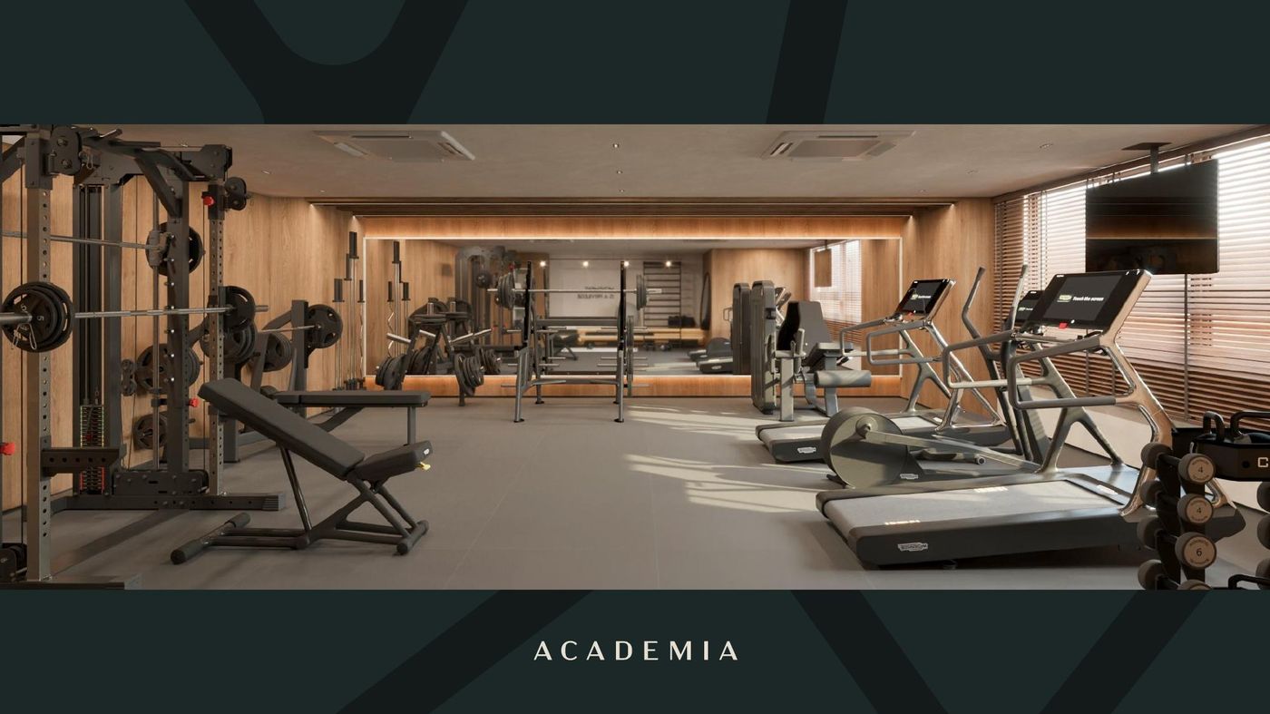 Academia completa do Vicenzo Residencial