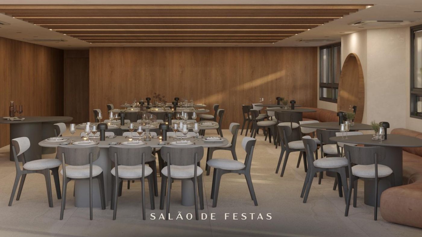 Salão de festas do Vicenzo Residencial